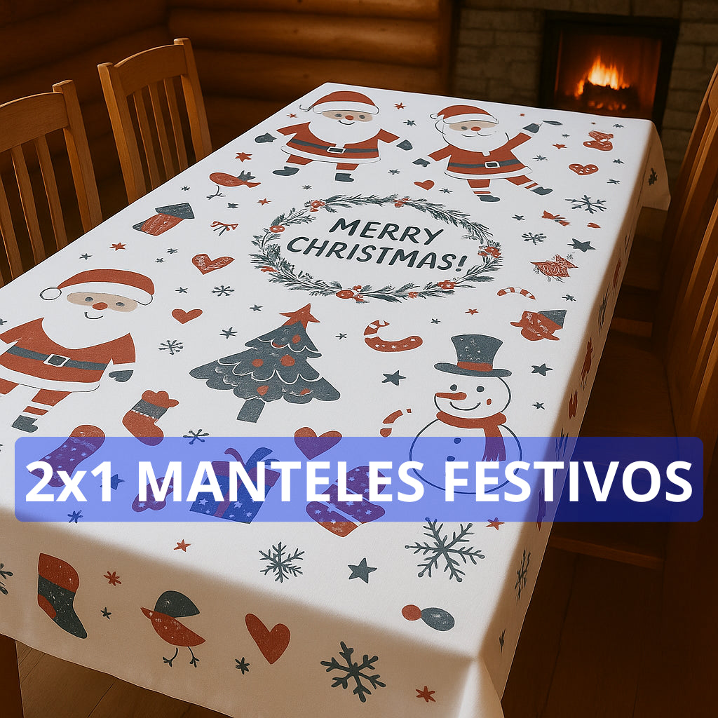 2x1 En Manteles Festivos