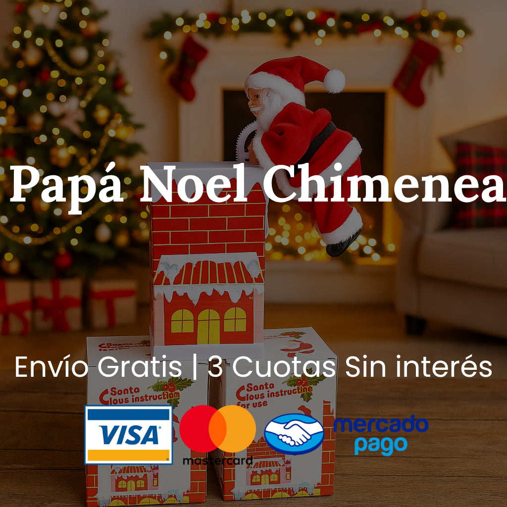 Papá Noel Chimenea | Papá Noel Viral