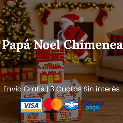 Papá Noel Chimenea | Papá Noel Viral