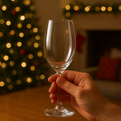 6x4 En copas De Champagne para el brindis | Calidad Premium