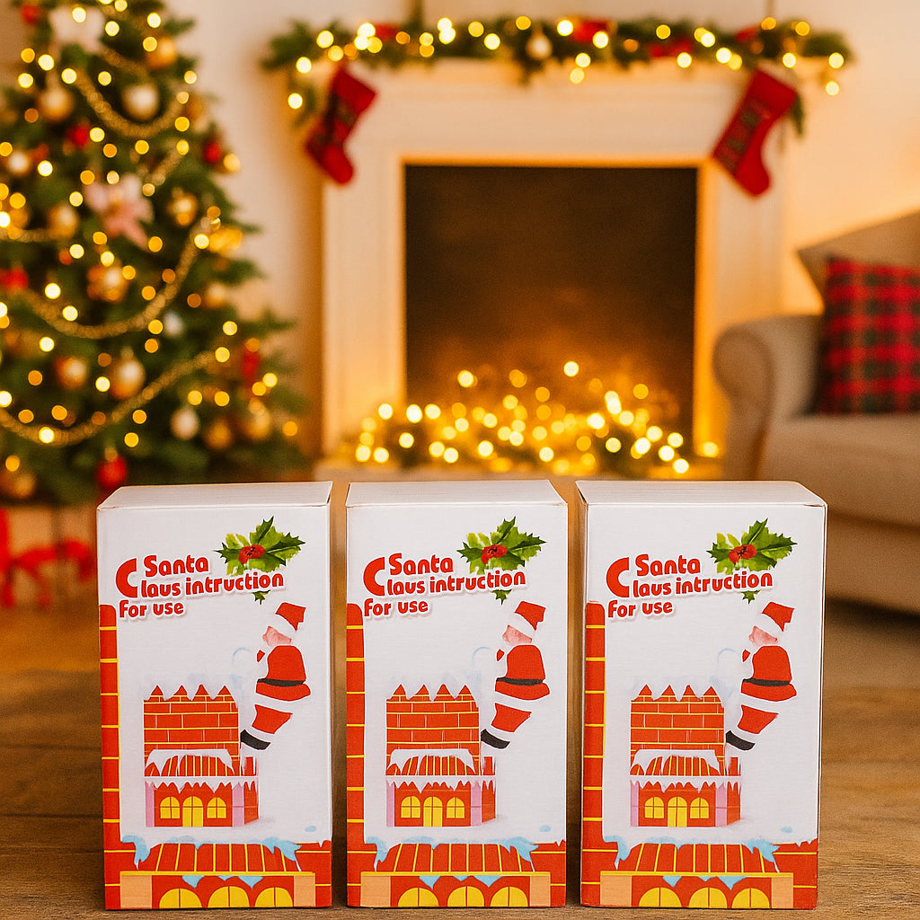 Papá Noel Chimenea | Papá Noel Viral