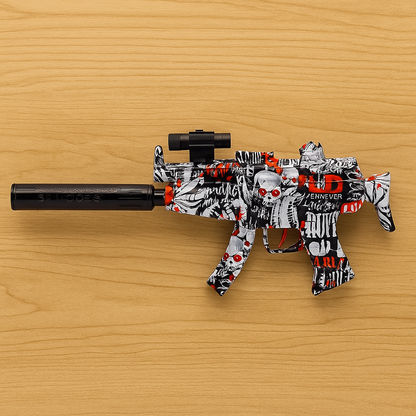 Ametralladora Pistola Automática Hidrogel Mp5 De Juguete