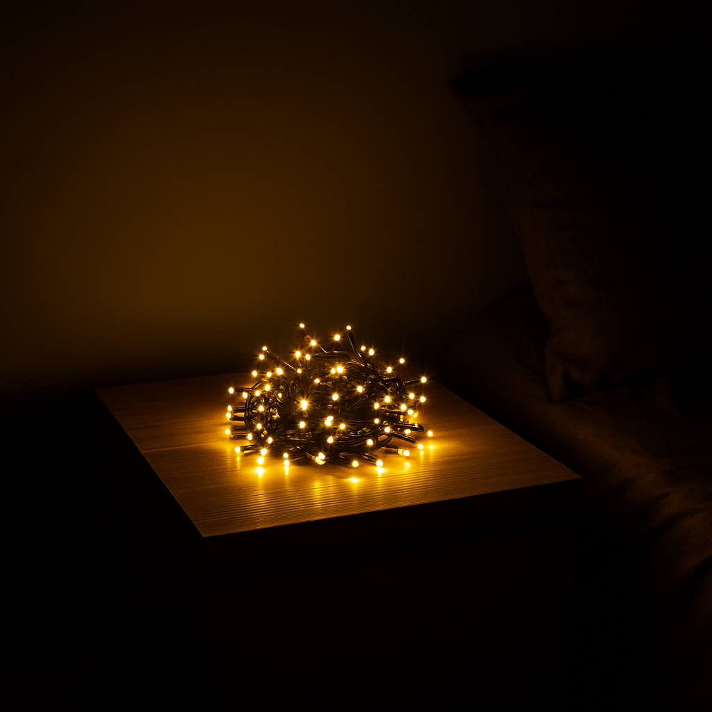 100 Luces de arroz | Color amarillo