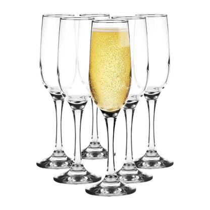 6x4 En copas De Champagne para el brindis | Calidad Premium