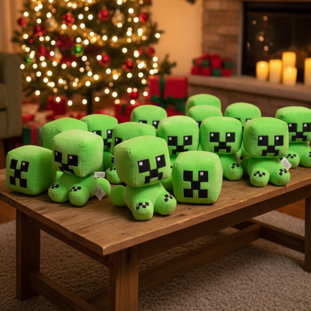 Peluche de Creeper | Juguetes de Minecraft