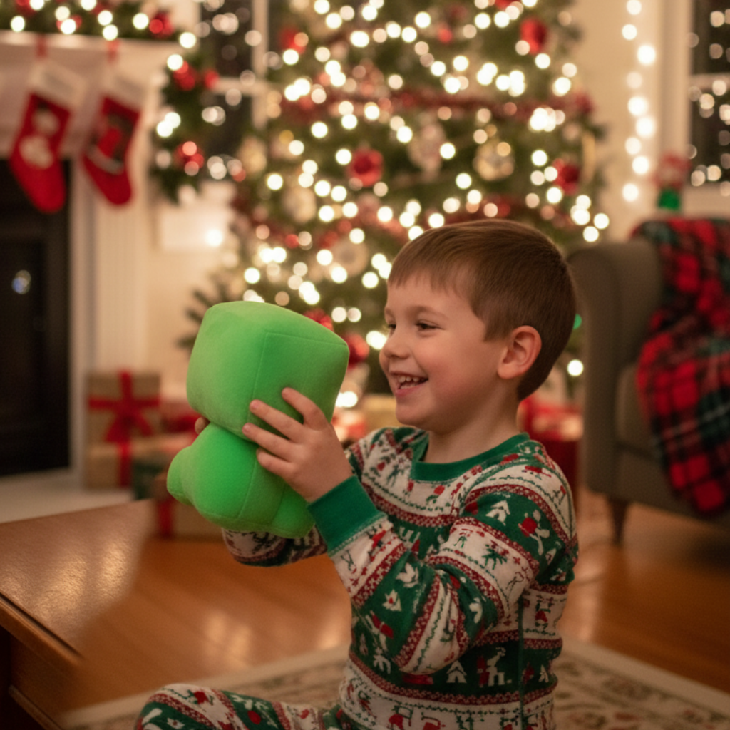 Peluche de Creeper | Juguetes de Minecraft