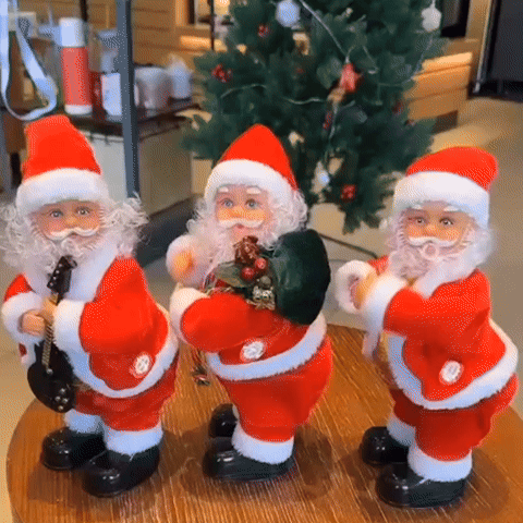 2x1 En Papá Noel Con Movimiento | Perreador y Chimenea